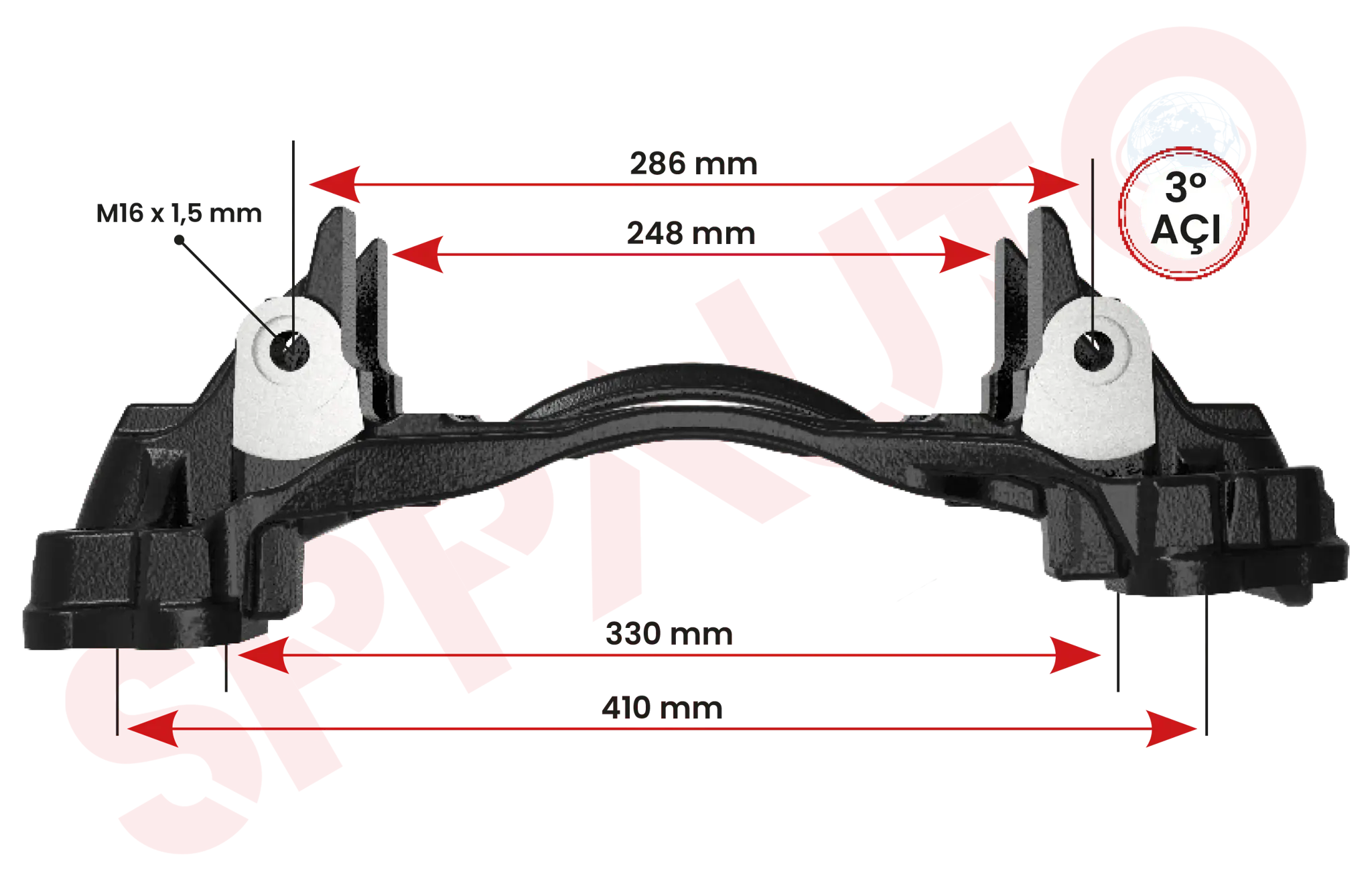 K-3959 - Kaliper Taşıyıcı resmi