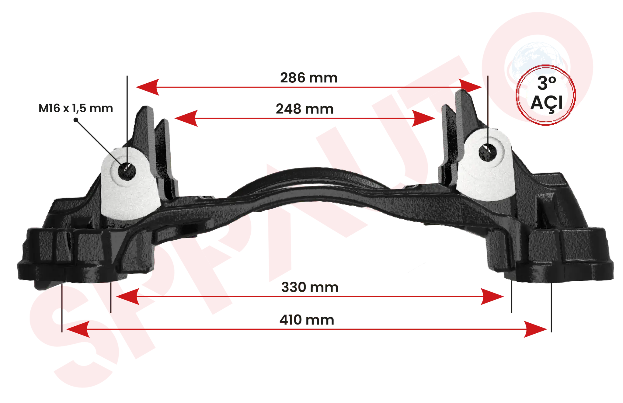 K-3960 - Kaliper Taşıyıcı resmi